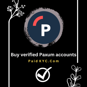 Buy verified Paxum accounts
